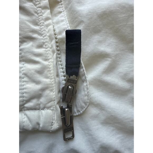 Abercrombie & Fitch Fleece Lined White Ski Snowboarding Jacket Size Medium - Picture 7 of 9